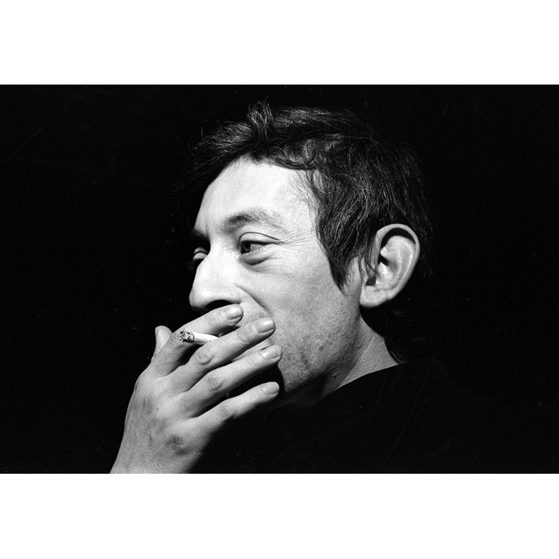 Πίνακας σε καμβά Serge Gainsbourg